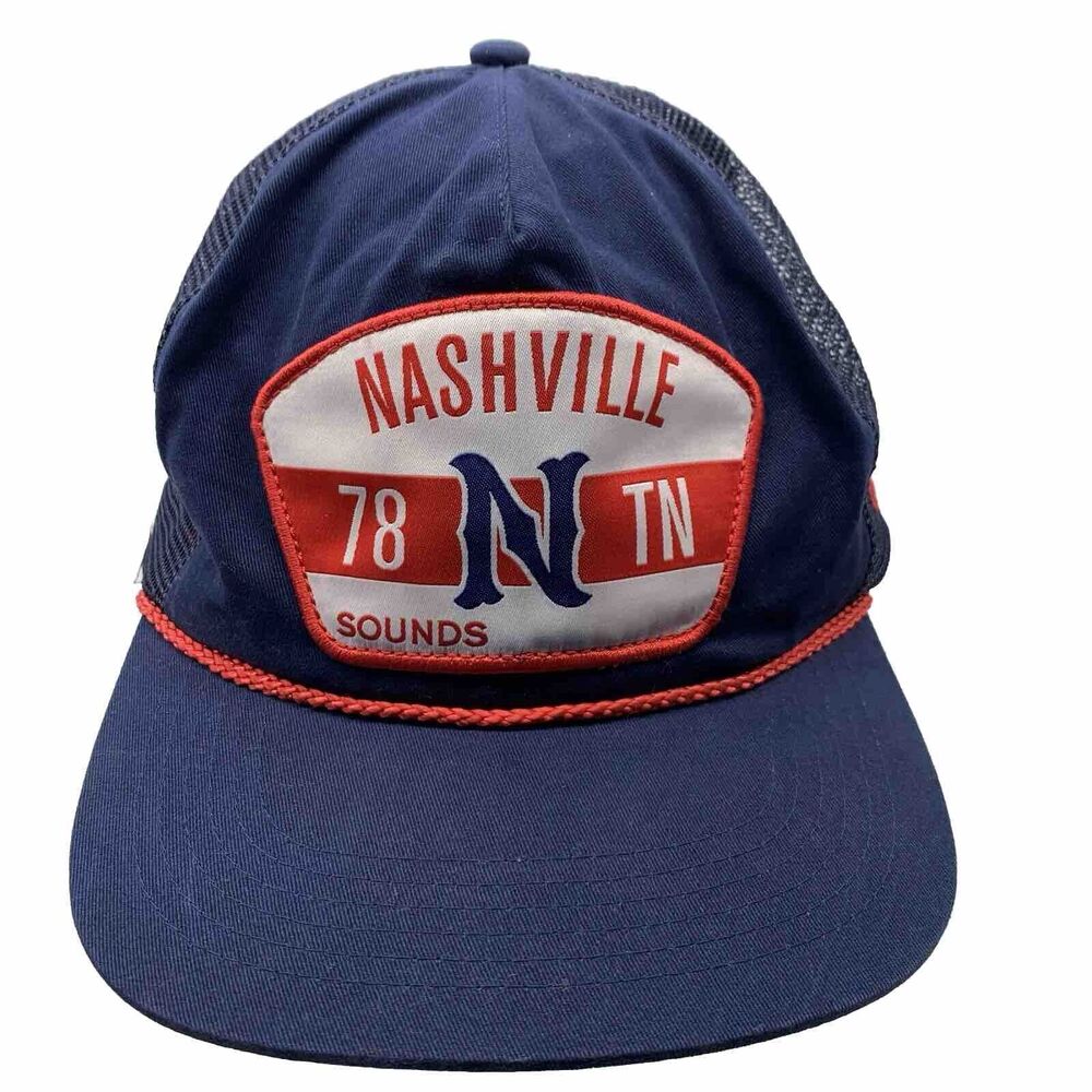 Nashville Sounds Navy Blue Mesh Cap